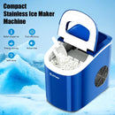 Mini Portable Compact Electric Ice Maker Machine-Navy