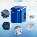 Mini Portable Compact Electric Ice Maker Machine-Navy