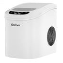 Mini Portable Compact Electric Ice Maker Machine-White