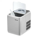 44 lbs Portable Countertop Ice Maker Machine with Scoop-Silver