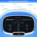 Portable All-In-One Heated Foot Bubble Spa Bath Motorized Massager-Blue