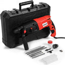 1-2" Electric Rotary Hammer Drill with Bits & Case