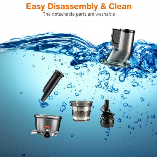 Juicer Machines Slow Masticating Juicer Cold Press Extractor with 3" Chute