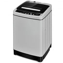 Full-Automatic Washing Machine 1.5 Cu.Ft 11 LBS Washer and Dryer -Gray