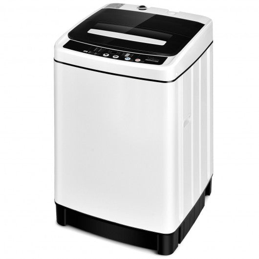 Full-Automatic Washing Machine 1.5 Cu.Ft 11 LBS Washer and Dryer -White