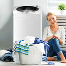 Portable 7.7 lbs Automatic Laundry Washing Machine with Drain Pump for Home Apartment