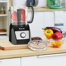 3-Cup Electric Food Processor Vegetable Chopper with Stainless Steel Blade