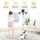 1500W Garment Steamer for Cloth with 1.8L Detachable Water Tank-White
