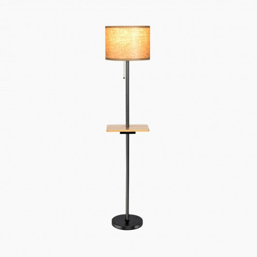 Modern Floor Lamp with Tray Table