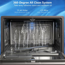 6 Place Setting Built-in or Countertop Dishwasher Machine with 5 Programs