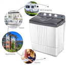 Portable Semi-Automatic Twin-tub Portable Mini Washing Machine
