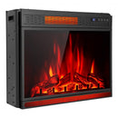 28" Electric Freestanding and Recessed Fireplace with Remote