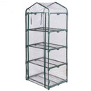 Outdoor Portable Mini 4 Shelves Greenhouse