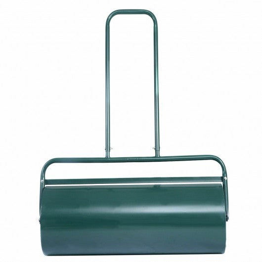 24" x 13" Tow Lawn Roller Water Filled Metal Push Roller
