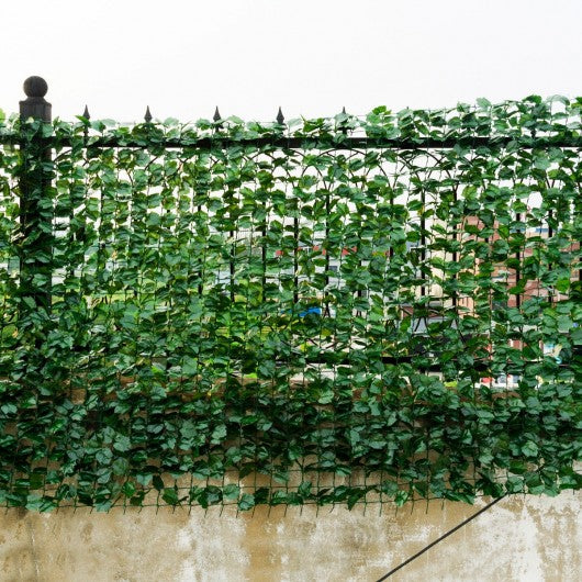 Faux Ivy Leaf Decorative Privacy Fence-40" x 95"