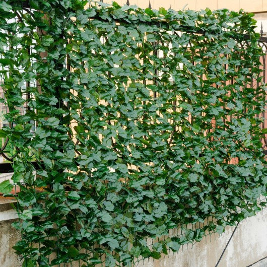 Faux Ivy Leaf Decorative Privacy Fence-40" x 95"
