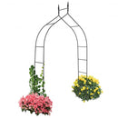 8' 4" x 4' 7" Gothic Steel Rose Arch