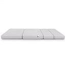 4" Tri-Fold Sofa Bed Foam Mattress with Handles-Twin size