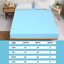 3" Gel-Infused Cooling Bed Topper for All-Night Comfy-75 x 54 inch