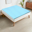 3" Gel-Infused Cooling Bed Topper for All-Night Comfy-80 x 76 inch