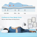 3" Gel-Infused Cooling Bed Topper for All-Night Comfy-80 x 76 inch