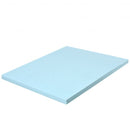 4" Gel Injection Memory Foam Mattress Top Ventilated Mattress Double Bed-Full Size