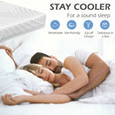 8 Inch Gel Infused Memory Foam Mattress Firm Hybrid Pressure Relief-Queen Size