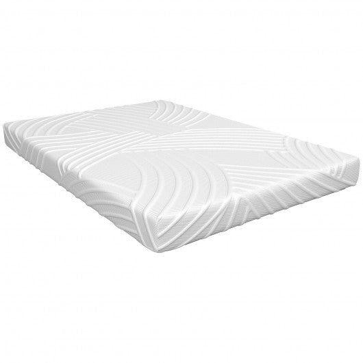 8 Inch Gel Infused Memory Foam Mattress Firm Hybrid Pressure Relief-Queen Size