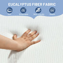 10 Inch Hybrid Mattress Plush Gel Infused Memory Foam Bamboo Charcoal-Full Size