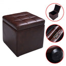 Ottoman Pouffe Storage Box Lounge Seat Footstools