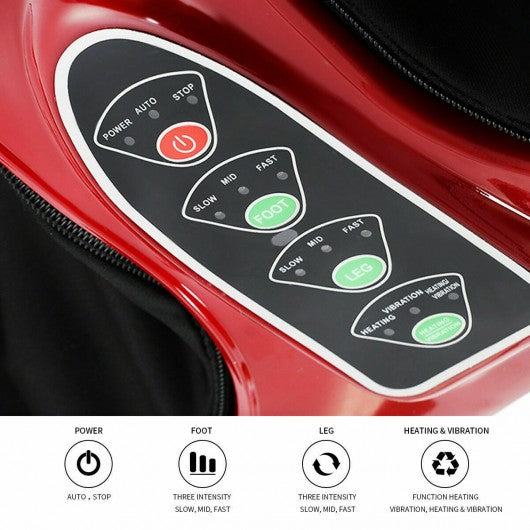 Shiatsu Kneading Rolling Vibration Heating Foot Massager