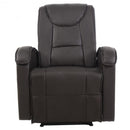 Ergonomic Massage Sofa Chair Electric Vibrating Recliner Lounge w-Control-Brown