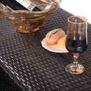 Outdoor Patio Rattan Bar Counter Table