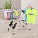 White Portable Laundry Clothes Storage Drying Rack