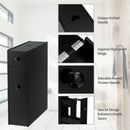Black Bathroom Cabinet Space Saver Storage Organizer