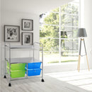 4 Drawers Rolling Storage Cart