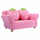 BL-PI Kids Strawberry Armrest Chair Sofa-Pink