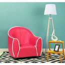 Kids Sofa Armrest Chair Couch Children Living Room Toddler Furniture-Red