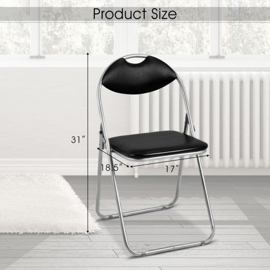 6-piece U-Shape Folding Chairs