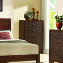 Home 5 Drawer Chest Dresser Storage Cabinet