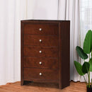 Home 5 Drawer Storage Dresser Cabinet Organizer Chest
