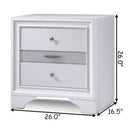 3 Drawers Decor End Side Table Nightstand