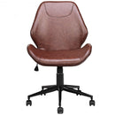 Office Home Leisure Mid-back Upholstered Rolling Chair