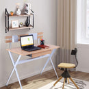 2-Tier Rustic Wall Mounted Floating Shelf Multi-purpose Storage