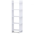 5-tier Freestanding Decorative Storage Display Bookshelf