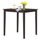 Square Rubber Wood Dining Table