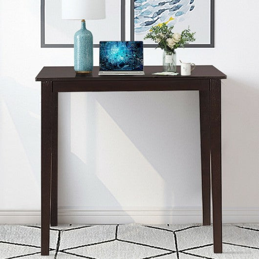 Square Rubber Wood Dining Table