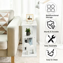 3-tier Side Table with Storage Shelf