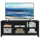 60"  Entertainment TV Stand Cabinet-Black