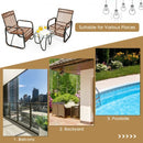 3Pcs Patio Rattan Conversational Furniture Set